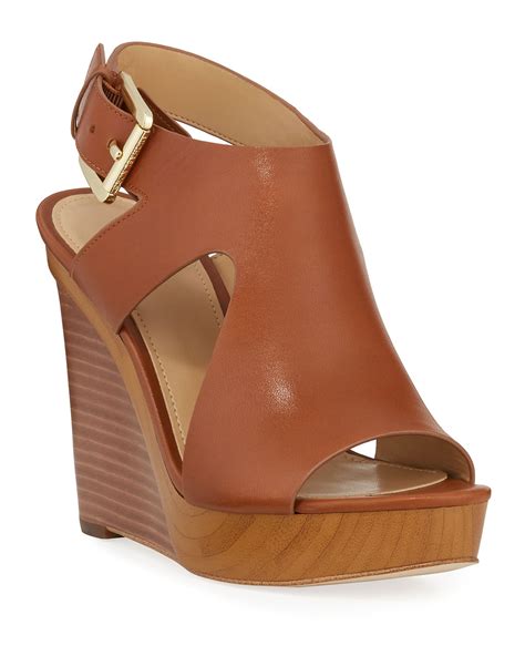 Micheal kors wedge sandals + FREE SHIPPING 